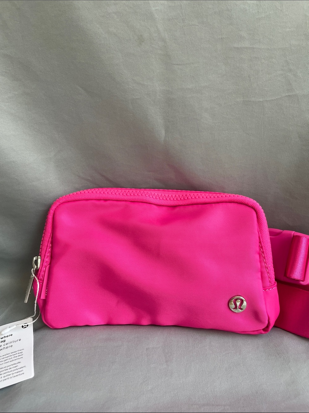 lululemon athletica Bright Hot Pink Crossbody Belt Bag NEW